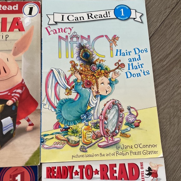 Step into reading books level 1 - tangled, fancy Nancy, and Olivia pig - Picture 5 of 5